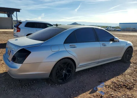 2007 Mercedes-Benz S 550 из США, поврежденный, VIN WDDNG71X07A079024